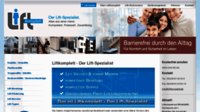 What Liftkomplett.de website looked like in 2015 (9 years ago)