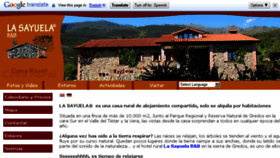 What Lasayuela.com website looked like in 2015 (9 years ago)