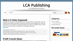What Lcapublishing.co.uk website looked like in 2015 (9 years ago)