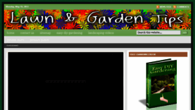What Lawn-garden-tips.com website looked like in 2015 (9 years ago)