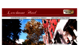 What Larchmonthotel.com website looked like in 2015 (9 years ago)