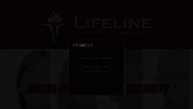 What Lifelinepurity.com website looked like in 2015 (9 years ago)