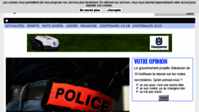 What Lejournaldelbeuf.fr website looked like in 2015 (9 years ago)