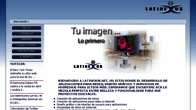 What Latinexus.net website looked like in 2015 (9 years ago)