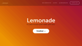 What Lemonade.im website looked like in 2015 (9 years ago)