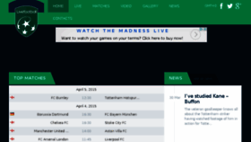 What Livefootball.cc website looked like in 2015 (9 years ago)