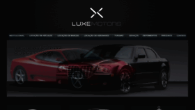 What Luxemotors.com.br website looked like in 2015 (9 years ago)