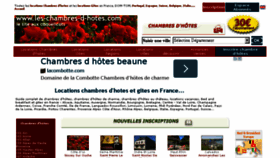 What Les-chambres-d-hotes.com website looked like in 2015 (9 years ago)