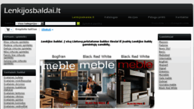 What Lenkijosbaldai.lt website looked like in 2015 (9 years ago)