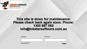 What Lobstersoftware.com.au website looked like in 2015 (9 years ago)