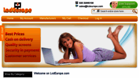 What Lcdeurope.com website looked like in 2015 (9 years ago)