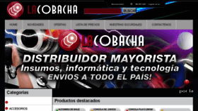 What Lacobacha.net website looked like in 2015 (9 years ago)