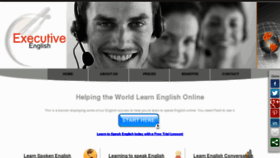 What Learnonlineenglish.com website looked like in 2015 (9 years ago)