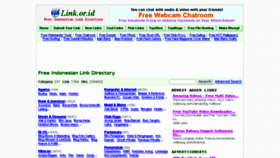 What Link.or.id website looked like in 2015 (9 years ago)