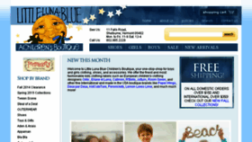 What Littlelunablue.com website looked like in 2015 (9 years ago)