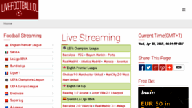 What Livefootballtvs.com website looked like in 2015 (9 years ago)