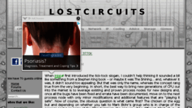 What Lostcircuits.com website looked like in 2015 (9 years ago)