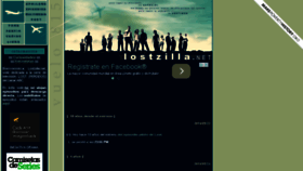 What Lostzilla.net website looked like in 2015 (9 years ago)