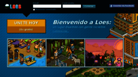 What Loes.es website looked like in 2015 (9 years ago)