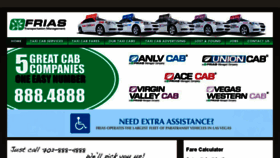 What Lvcabs.com website looked like in 2015 (9 years ago)