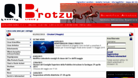 What Liceobrotzu.it website looked like in 2015 (8 years ago)