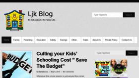 What Ljkblog.com website looked like in 2015 (8 years ago)