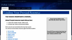 What Lib-proxy.fullerton.edu website looked like in 2015 (8 years ago)