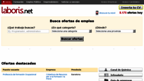 What Laboris.net website looked like in 2015 (8 years ago)