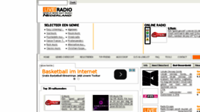 What Live-radio.nl website looked like in 2015 (8 years ago)