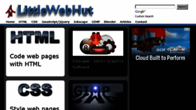 What Littlewebhut.com website looked like in 2015 (8 years ago)