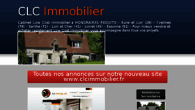 What Lowcostimmobilier28.fr website looked like in 2015 (8 years ago)