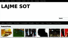 What Lajmesot.net website looked like in 2015 (8 years ago)