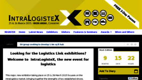 What Logisticslink.co.uk website looked like in 2015 (8 years ago)