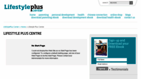 What Lifestylepluscentre.com website looked like in 2015 (8 years ago)
