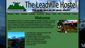 What Leadvillehostel.com website looked like in 2015 (8 years ago)