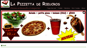 What Lapizzetta.fr website looked like in 2015 (8 years ago)