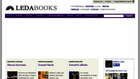 What Ledabooks.ro website looked like in 2015 (8 years ago)