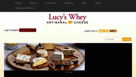 What Lucyswhey.com website looked like in 2015 (8 years ago)