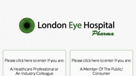 What Londoneyehospitalpharma.com website looked like in 2015 (8 years ago)