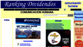 What Lacomunicacionhumana.com website looked like in 2015 (8 years ago)
