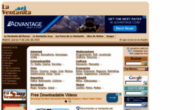 What Laventanita.net website looked like in 2015 (8 years ago)