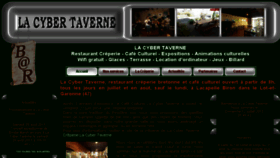 What La-cyber-taverne.com website looked like in 2015 (8 years ago)