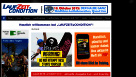 What Laufzeit-online.de website looked like in 2015 (8 years ago)