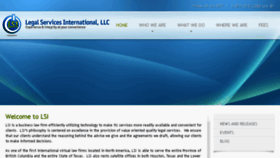 What Legalservicesinternational.com website looked like in 2015 (8 years ago)