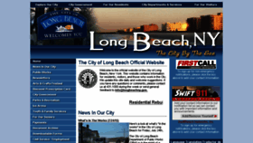 What Longbeachny.gov website looked like in 2015 (8 years ago)