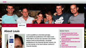 What Louislouw.co.za website looked like in 2015 (8 years ago)