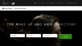 What Lipstip.com website looked like in 2015 (10 years ago)