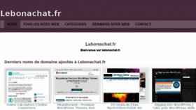What Lebonachat.fr website looked like in 2015 (8 years ago)