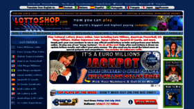 What Lottoshop.com website looked like in 2015 (8 years ago)