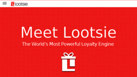 What Lootsie.com website looked like in 2015 (8 years ago)